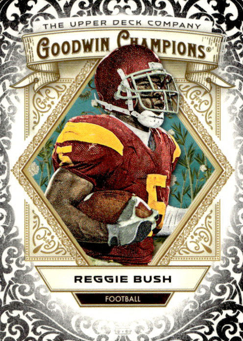 Reggie Bush - 2025 Upper Deck Goodwin Champions Glossy Black #25