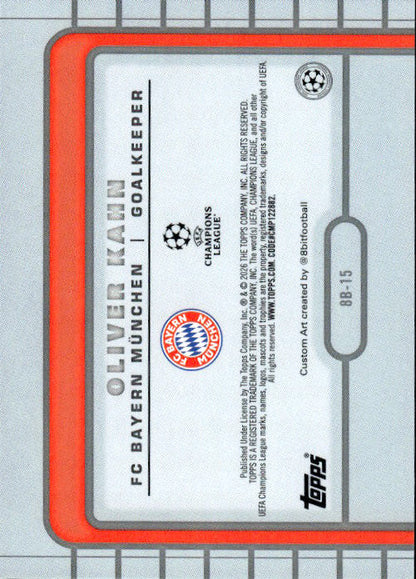 Oliver Kahn - 2025/26 Topps UCC 8Bit #8B-15 Bayern Munchen