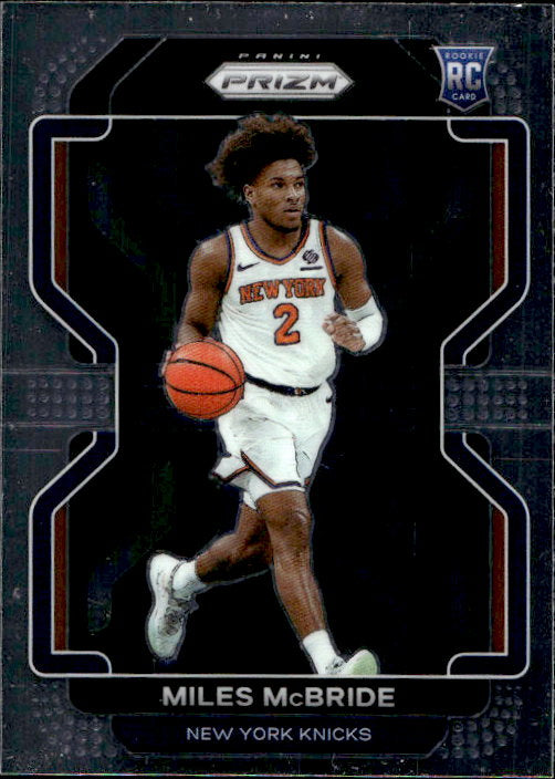 Miles McBride - 2021/22 Panini Prizm Basketball #283 New York Knicks