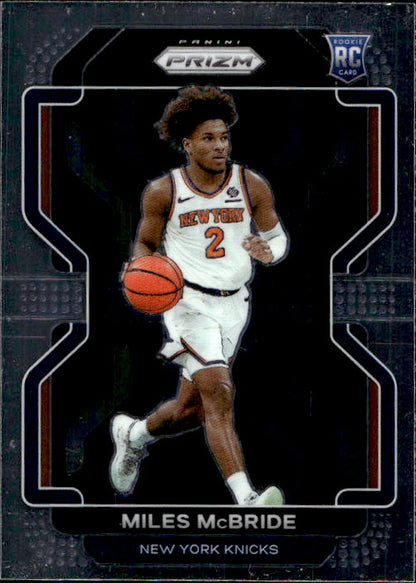 Miles McBride - 2021/22 Panini Prizm Basketball #283 New York Knicks