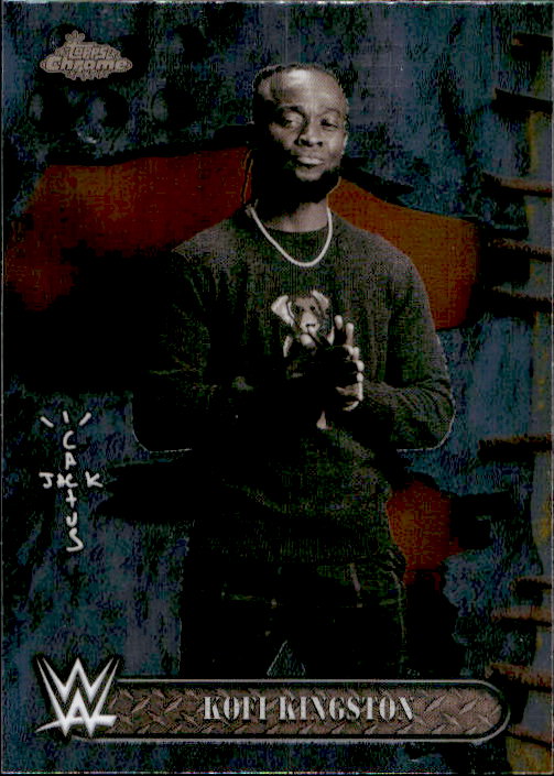 Kofi Kingston - 2025 Topps Chrome WWE x Cactus Jack #22
