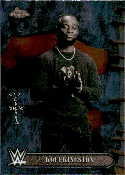 Kofi Kingston - 2025 Topps Chrome WWE x Cactus Jack #22