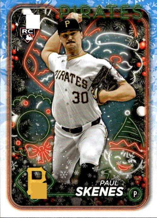 Paul Skenes - 2024 Topps Holiday #H165 Pittsburgh Pirates