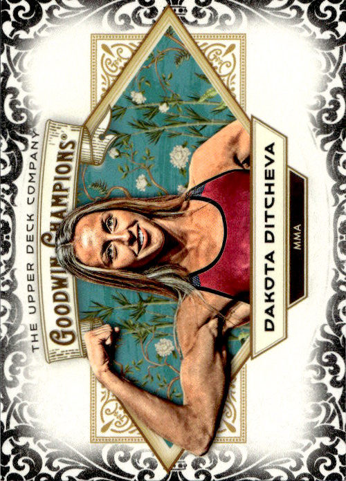 Dakota Ditcheva - 2025 Upper Deck Goodwin Champions Glossy Black#86