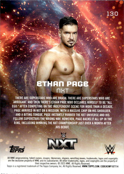 Ethan Page - 2025 Topps WWE Universe #130