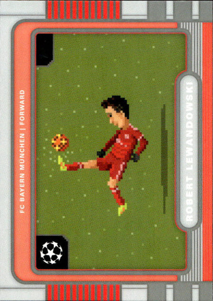 Robert Lewandowski - 2025/26 Topps UCC 8Bit #8B-20 Bayern Munchen