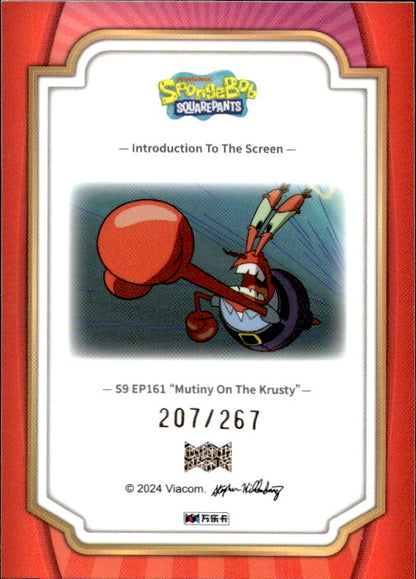 Spongebob Squarepants - 2024 Viacom Spongebob Squarepants /267 #WLSB2-SZR-14