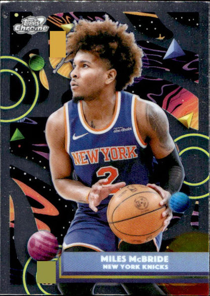 Miles McBride - 2021/22 Panini Prizm Basketball #283 New York Knicks