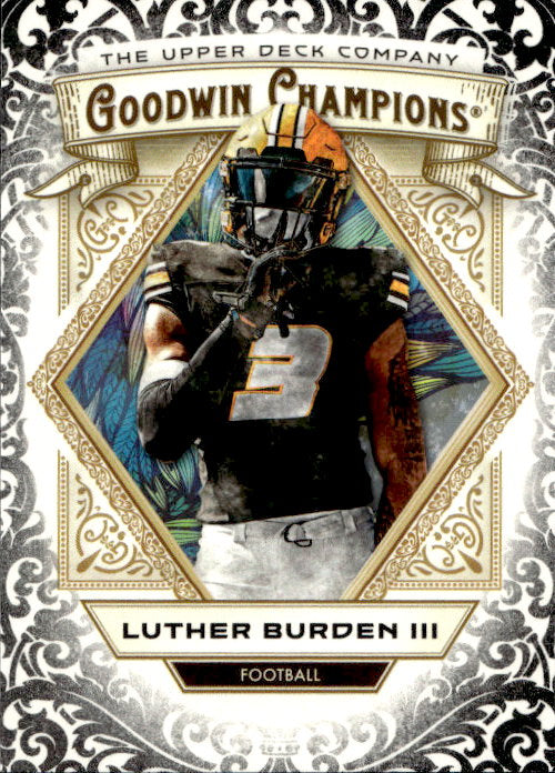 Luther Burden III - 2025 Upper Deck Goodwin Champions Glossy Black #13