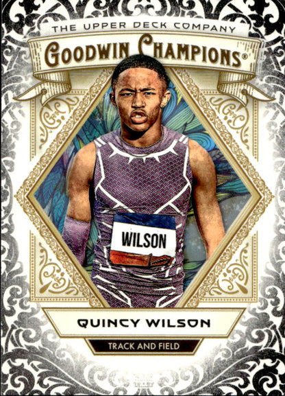 Quincy Wilson - 2025 Upper Deck Goodwin Champions Glossy Black #44