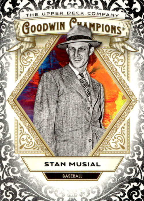 Stan Musial - 2025 Upper Deck Goodwin Champions Glossy Black #20