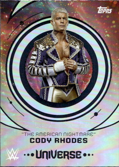 “The American Nightmare” Cody Rhodes - 2025 Topps WWE Universe #72