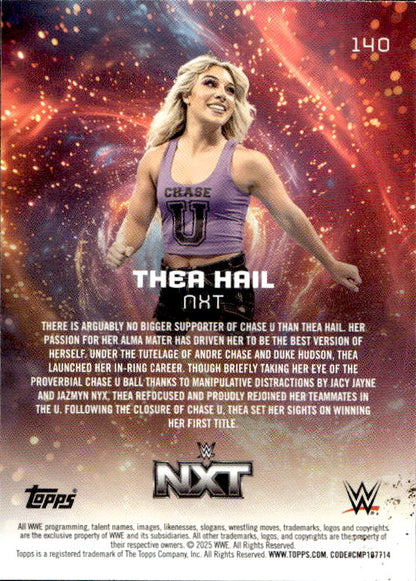 Thea Hail - 2025 Topps WWE Universe #140
