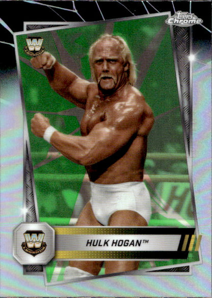 Hulk Hogan - 2025 Topps Chrome WWE Silver #12