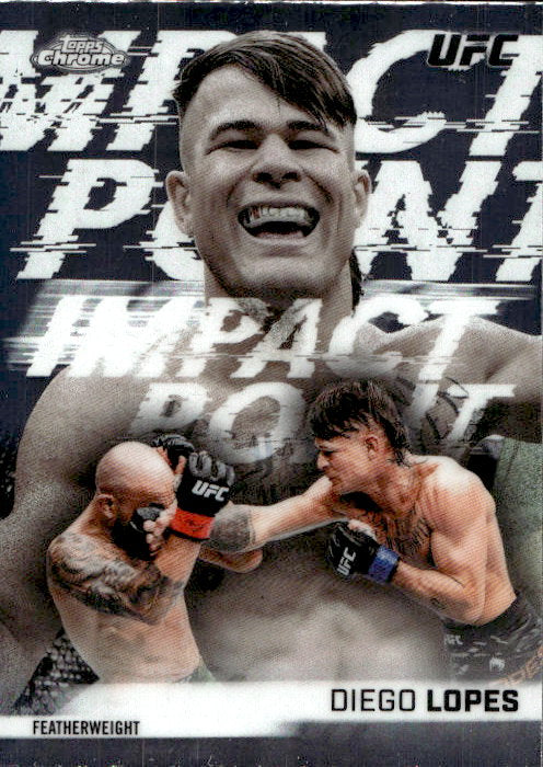 Diego Lopes - 2026 Topps Chrome UFC Impact Point #IP-7