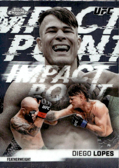 Diego Lopes - 2026 Topps Chrome UFC Impact Point #IP-7