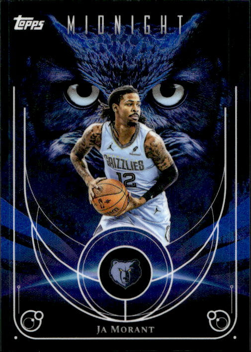 Ja Morant - 2025/26 Topps Midnight Night Owls #NO-11 Memphis Grizzlies