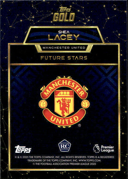 Shea Lacey - 2025/26 Topps Premier League Gold Future Stars Manchester United