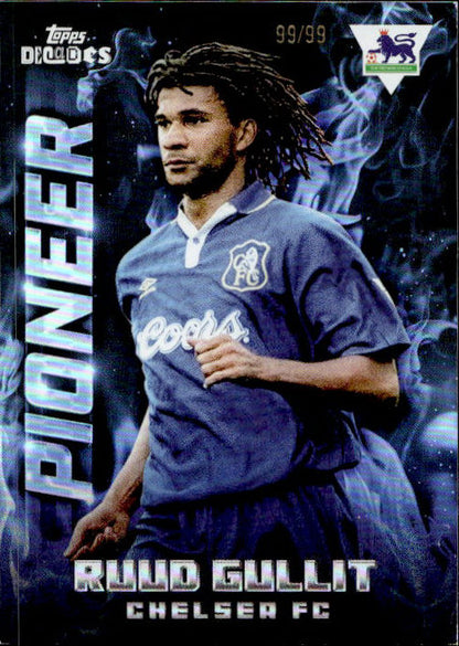 Ruud Gullit - 2025 Topps Decades Pioneer /99 Chelsea FC