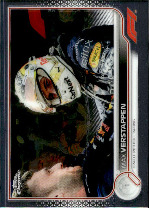 Max Verstappen - 2022 Topps Chrome F1 Oracle Red Bull Racing #4