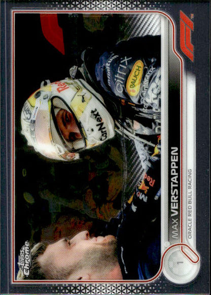 Max Verstappen - 2022 Topps Chrome F1 Oracle Red Bull Racing #4