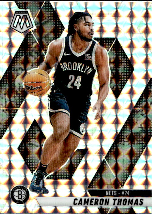 Cameron Thomas - 2024/25 Panini Mosaic Basketball Silver Prizm #8 Brooklyn Nets