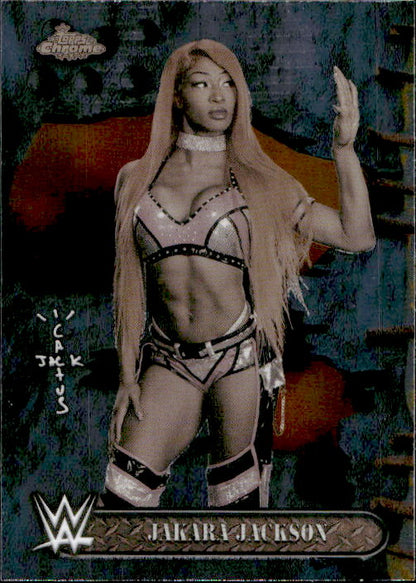 Jakara Jackson - 2025 Topps Chrome WWE x Cactus Jack #86