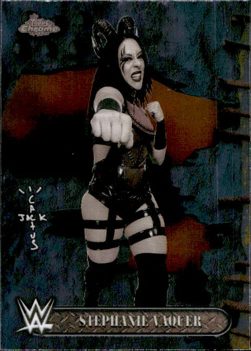 Stephanie Vaquer - 2025 Topps Chrome WWE x Cactus Jack #79