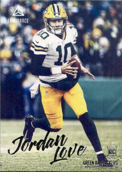Jordan Love - 2020 Panini Chronicles Luminance #204 Green Bay Packers