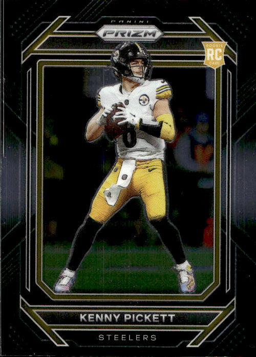 Kenny Pickett - 2022 Panini Chronicles Prizm Black #PB-6 Pittsburgh Steelers