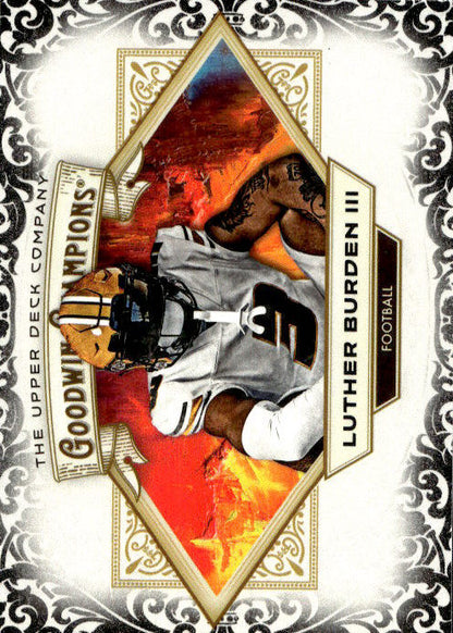 Luther Burden III - 2025 Upper Deck Goodwin Champions Glossy Black #99