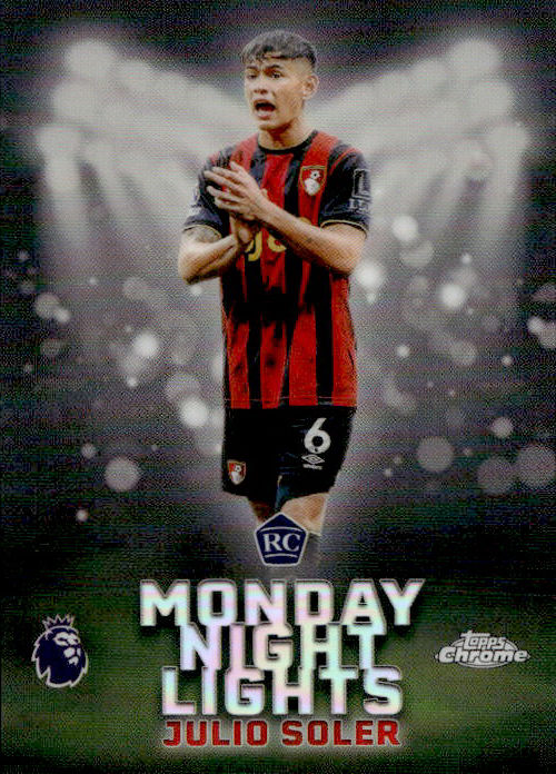Julio Soler - 2026 Topps Chrome Premier League Monday Night Lights #MNL-17 AFC Bournemouth