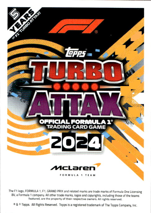 Andrea Stella - 2024 Topps F1 Turbo Match Attax Team Principle #38