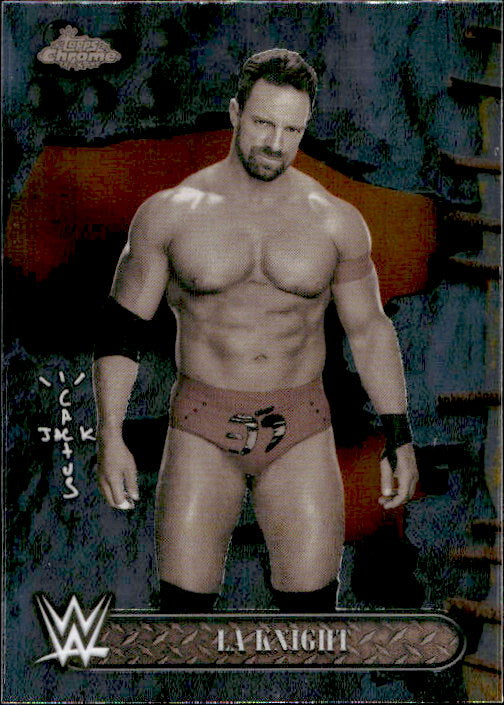 LA Knight - 2025 Topps Chrome WWE x Cactus Jack #12