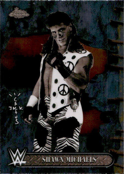 Shawn Michaels - 2025 Topps Chrome WWE x Cactus Jack #80