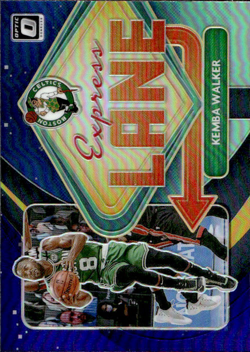 Kemba Walker - 2019/20 Panini Donruss Optic Basketball #23 "Express Lane" NBA Boston Celtics