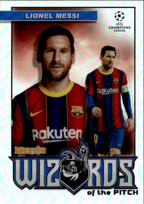 Lionel Messi - 2020/21 Topps Merlin Chrome Wizards of the Pitch #W-LM FC Barcelona