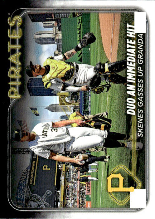 Paul Skenes - 2024 Topps Update Duo Gasses Up Grandal Rookie RC #US160 Pittsburgh Pirates