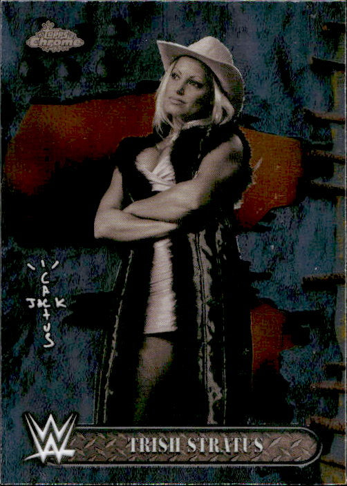 Trish Stratus - 2025 Topps Chrome WWE x Cactus Jack #9