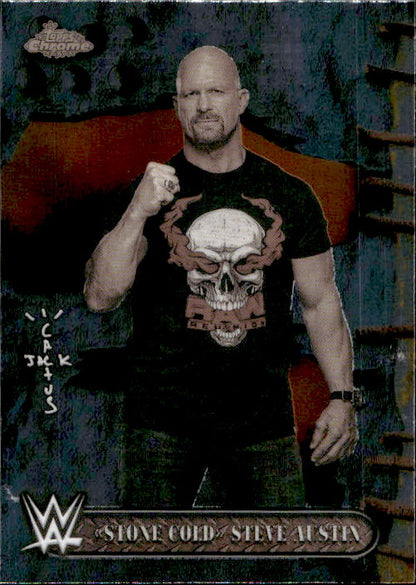 Stone Cold Steve Austin - 2025 Topps Chrome WWE x Cactus Jack #70
