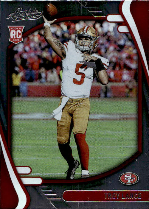 Trey Lance - 2021 Panini Absolute #103 San Francisco 49ers
