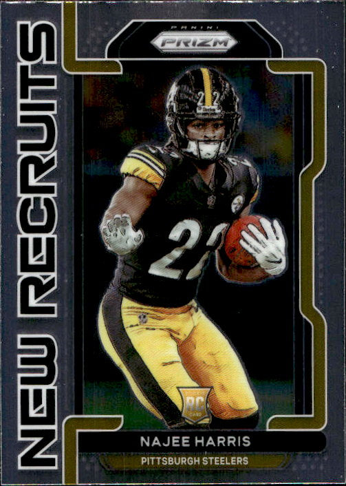 Najee Harris - 2021 Panini Prizm New Recruits #NR-8 Pittsburgh Steelers