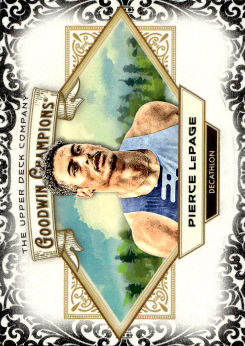 Pierce LePage - 2025 Upper Deck Goodwin Champions Glossy Black #85