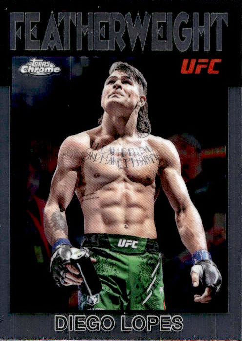 Diego Lopes - 2026 Topps Chrome UFC 1986 Topps Card #86-15