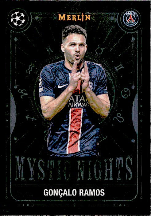 Goncalo Ramos - 2025 Topps UCC Mystic Nights #MN-16 PSG