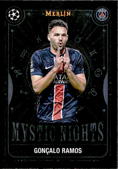 Goncalo Ramos - 2025 Topps UCC Mystic Nights #MN-16 PSG