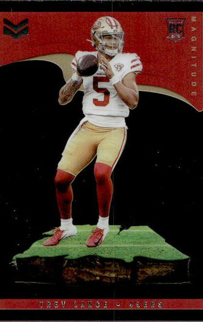 Trey Lance - 2021 Panini Chronicles Stars & Stripes #MAG-3 San Francisco 49ers