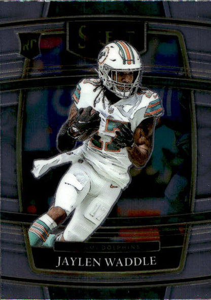 Jaylen Waddle - 2021 Panini Select Concourse #48 Miami Dolphins