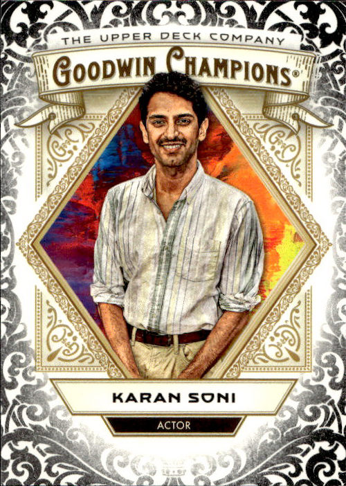 Karan Soni - 2025 Upper Deck Goodwin Champions Glossy Black #80