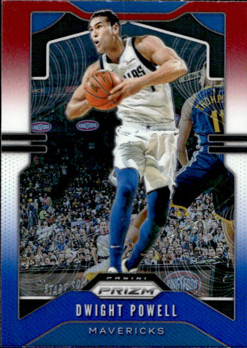 Dwight Powell - 2019/20 Panini Prizm Basketball Red White Blue Prizm #81 Dallas Mavericks